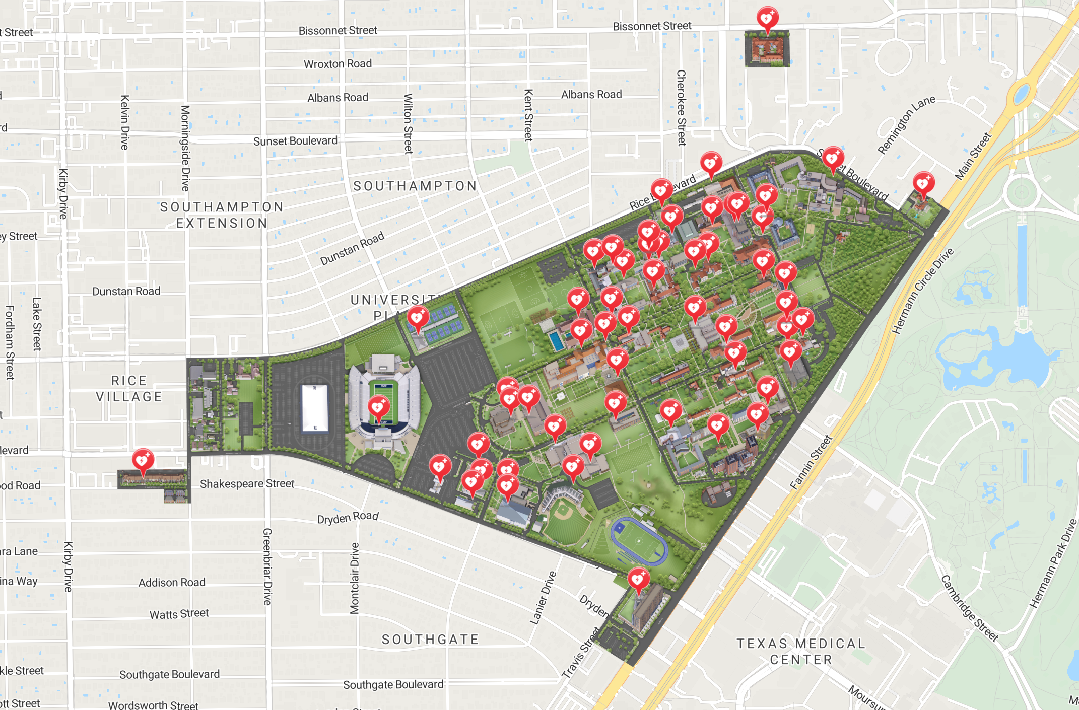 PAD Sites